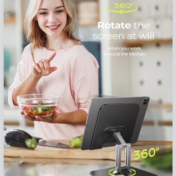 Tablet Stand - 360 degree Rotation. - Picture 2 of 6